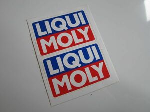 LIQUI MOLY リキモリ オイル メーカー ステッカー/デカール 自動車 バイク オートバイ レーシング F1 スポンサー S93