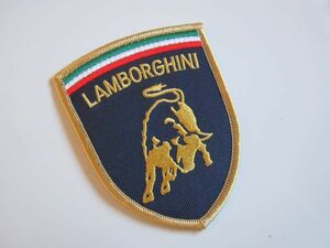 Lamborghini ランボルギーニ イタリア ワッペン/F1 刺繍 エンブレム 自動車 バイク レーシング スポンサー ビンテージ ① 228