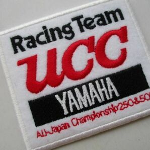 RACING TEAM YAMAHA UCC ヤマハ UCCレーシング チーム ワッペン/自動車 バイク オートバイ スポンサー Z02の画像2