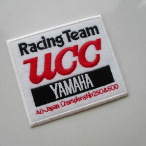 RACING TEAM YAMAHA UCC ヤマハ UCCレーシング チーム ワッペン/自動車 バイク オートバイ スポンサー Z02の画像1