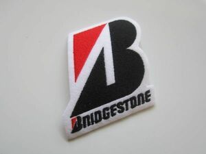 BRIDGESTONE ブリヂストン タイヤ B ロゴ ワッペン/自動車 整備 作業着 F1 レーシング スポンサー Z01