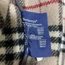 【漂う英国調】バーバリー Burberry ノバチェック スペシャリティー ダッフルコート ロングコート ベージュ サイズL相当 メンズ_画像9