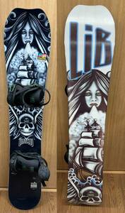 【中古/ボード】LibTech JAMIE LYNN 151cm + TRANSFER バインディング セット