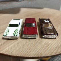 ホットウィール HOTWHEELS 3台セット '69 FORD TORINO TALLADEGA / '64 FORD THUNDERBOLT / '64 LINCOLN CONTINENTAL 開封品_画像1