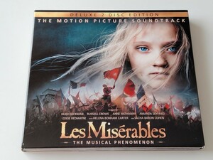 Les Miserables -THE MUSICAL PHENOMENON- SOUNDTRACK DELUXE 2 DISC EDITION デジパック仕様 POLYDOR EU 3733339 13年盤,Hugh Jackman,