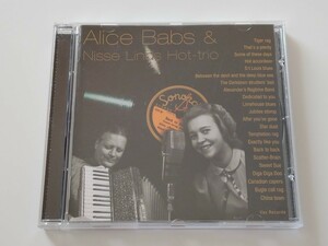 【04年希少コンピ】Alice Babs & Nisse Linds Hot-Trio VAX RECORDS SWEDEN CD1003 アリス・バブスwithアコーディオントリオ,1935~41年音源