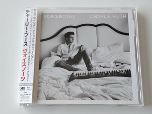 チャーリー・プース Charlie Puth / ヴォイスノーツ VOICENOTES 帯付CD WPCR17961 18年2nd,James Taylor,Kehlani,Boyz Ⅱ Men,Attention,