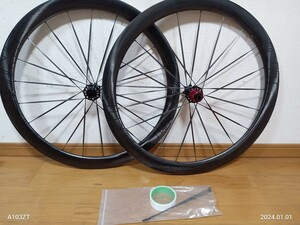 ACESPRINT カーボンスポーク disc シマノ11/12s 1284g 47mm チューブレス　クリンチャー　検　cadex hunt hyper elite 