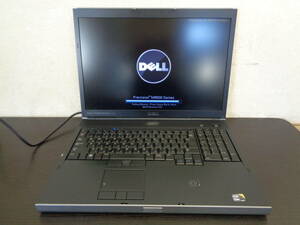 DELL PRECISION M6500 Win7/i7/8GB 起動可 ジャンク品 部品どりに 管理N297