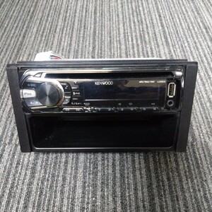 KENWOOD　U393D　デッキ CD USB ダイハツ、トヨタ系