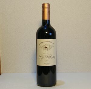 （赤ワイン）シャトー・ロル・ヴァランタン２００８（ラベル汚れ）Chateau Rol Valentin Saint-Emilion 14% 750ml フランス　f800