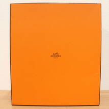 ITQD3SY9DS42 即決 本物 HERMES エルメス バーキン25 空き箱 1497□ オレンジ ボックス BOX バッグ インテリア 収納 コレクション_画像1