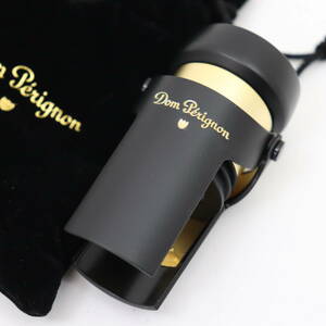 ITIPRH8V5Y6I 即決 本物 未使用 保管品 DOM PERIGNON ドンペリニョン シャンパンストッパー ブラック×ゴールド 栓 コルク