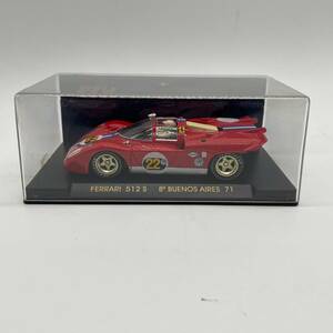 【未走行未展示品】FLY 1/32 フェラーリ 512S N.A.R.T BUENOS AIRES 1971 フライ スロットカー FERRARI