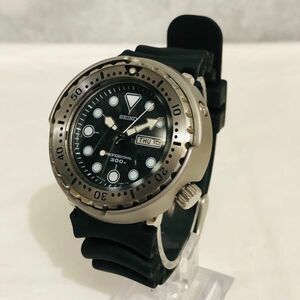 tk1031【60】//SEIKO★セイコー　PROSPEX　ダイバーズ　300m　腕時計　7C46-7010