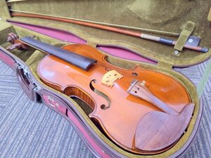 Nicolaus Amatius Cremoniea Hieronimi Filius Antoni Nepos fecit 1676 Violin ニコロ アマティ 4/4 バイオリン ケース 現状 1円~　Y6667