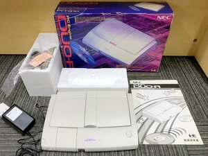 【ジャンク品】NEC DUO-R PI-TG10 PCEngine PCエンジン 本体 日本電気ホームエレクトロニクス 1円~　S2808