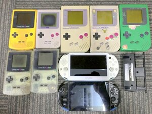 【通電動作未確認】Nintendo DMG-01 ゲームボーイ MGB-001 ポケット SONY PCH-2000 PSVita 他 本体 9個セット 任天堂 ソニー 1円~　S2855