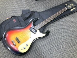 【ジャンク】Mosrite THE VENTURES model ベース 型番不明 モズライト クラック多数 1円~　K0749+