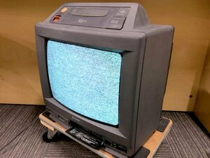 【動作未確認】SHARP 14G-SF1 スーパーファミコン内蔵 カラーテレビジョン受信機 ブラウン管テレビ 14型 シャープ 1円~　S2892