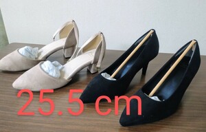  pumps 25.5cm 2 pairs set 