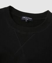 COMME des GARCONS HOMME コム デ ギャルソン・オム　コットン裏毛起毛 ナイロンポケットスウェット　トレーナー 新作　秋冬　AW 黒　L _画像3