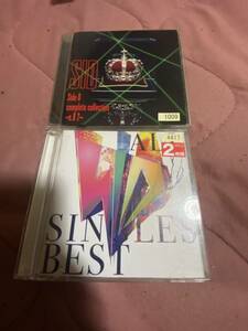 SID(シド)ベストアルバム 2CD SID ALL SINGLES BEST +アルバム CDSide B complete collection～e.B2～ 計2枚セット レンタルアップ品