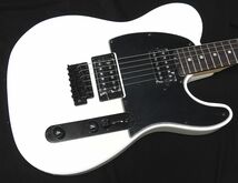 SCHECTER OL-PT-2H-VTR SW R シェクター テレキャスタータイプ エレキギター ハムバッカー/トレモロブリッジ搭載 スノーホワイト_画像3