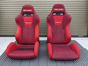 【1円～】希少限定500脚！RECARO SP-JS Verfo 破れなし正規品2脚セット！車検対応でS2000や軽自動車にも！レカロ セミバケ検AM19/SP-J/SR-3