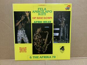 国内盤　Fela Anikulapo Kuti & The Afrika 70 / Up Side Down GXH 1049 全体にキレイです。