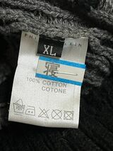 12B95 PHILIPP PLEIN HOMME XL セーター 着丈約68cm フィリッププレイン_画像7
