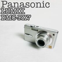 【付属品多数】Panasonic コンパクトデジタルカメラ DMC-FX7-S 完動_画像1