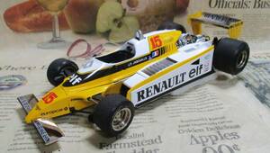 * очень редкий *EXOTO*1/18*1980 Renault RE-20 Turbo #15 1980 French GP* Renault *F-1