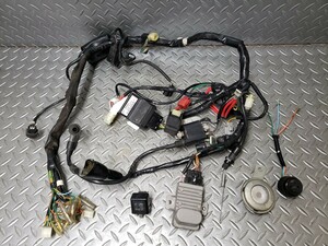 1375 スーパーカブ50 カスタム FI AA01 メインハーネス CDI イグニッションコイル ウインカーリレー ホーンなど 4速 セル付き 12V ホンダ