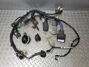 1383 スーパーカブ50 AA04 メインハーネス CDI イグニッションコイル ウインカーリレー ホーンなど ホンダ