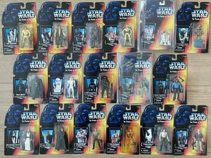 スターウォーズベーシックフィギュア17個【R2-D2・ボバフェットサイン入り】（検索）STARWARS・kenner・ケナー・90年代・平成レトロ・玩具