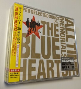 M 匿名配送 3CD ザ・ブルーハーツ THE BLUE HEARTS 30th ANNIVERSARY ALL TIME MEMORIALS ～SUPER SELECTED SONGS～(通常盤) 4988030019833