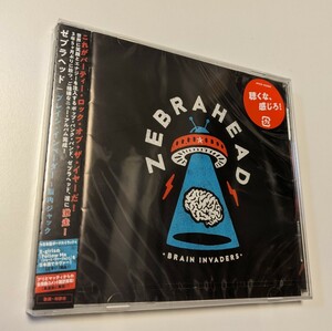 M 匿名配送 国内正規品CD ゼブラヘッド Brain Invaders 4988064962808 zebrahead　