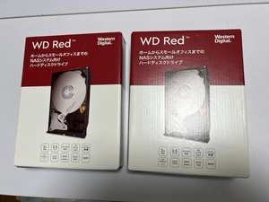 送料無料２台 未開封WESTERN DIGITAL 3.5インチHDD WD60EFAX 6000GB SATA