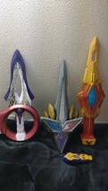 ウルトラマントリガー　サークルアームズ他　DX武器3点セット　_画像1