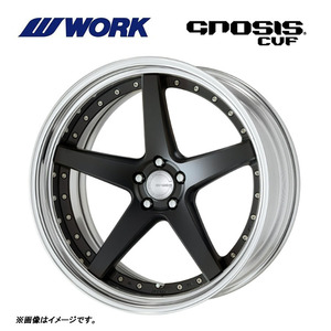 送料無料 ワーク GNOSIS CVF STEP RIM ディープコンケイブ STANDARD Hdisk 12J-21 +46～－76 5H-120 【2本セット 新品】