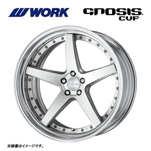 送料無料 ワーク GNOSIS CVF STEP RIM ディープコンケイブ STANDARD Hdisk 9J-22 +13～－14 5H-114.3 【2本セット 新品】