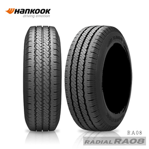 送料無料 ハンコック 夏 サマータイヤ HANKOOK Radial RA08 175/R14 8PR 99/98Q 【1本単品 新品】