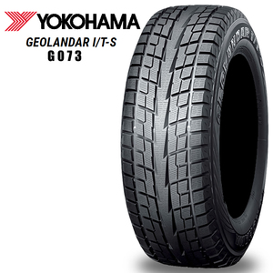 送料無料 ヨコハマ スタッドレスタイヤ YOKOHAMA GEOLANDAR I/T-S G073 245/70R17 110Q 【4本セット 新品】