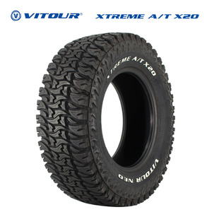 送料無料 ヴィツァー サマータイヤ VITOUR XTREME A/T X20 LT275/55R20 120/117Q 【2本セット 新品】