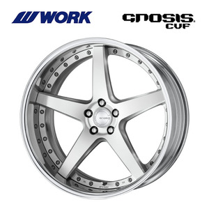 送料無料 ワーク GNOSIS CVF FULL REVERSE ミドルコンケイブ DEEP RIM Odisk 8J-19 +48～20 5H-114.3 【1本単品 新品】