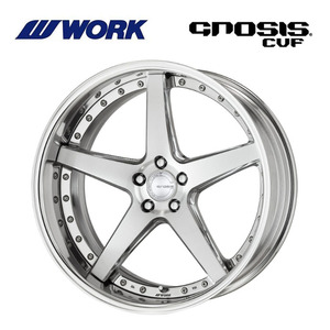 送料無料 ワーク GNOSIS CVF FULL REVERSE ミドルコンケイブ DEEP RIM Odisk 10.5J-20 －12～－34 5H-114.3 【1本単品 新品】