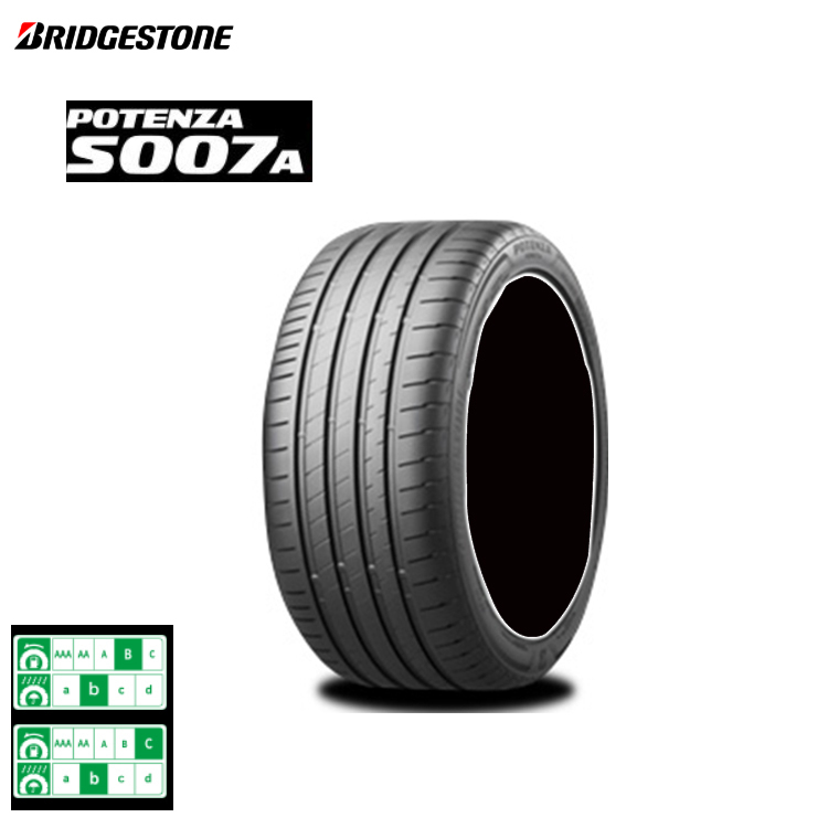 送料無料 ブリジストン セダン スポーツ BRIDGESTONE POTENZA S007A 225/40R19 93Y XL 【1本単品 新品】