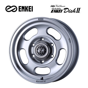 送料無料 エンケイ Neo Classic ENKEI Dish II 6J-15 +30 6H-139.7 (15インチ) 6H139.7 6J+30【1本単品 新品】