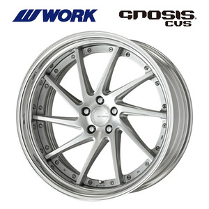 送料無料 ワーク GNOSIS CVS STEP RIM ミドルコンケイブ STANDARD Adisk 10.5J-22 +51～－33 5H-120 【1本 単品 新品】